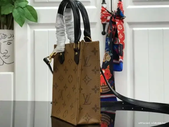 Official oldcobbler PETIT LOUIS SAC PLAT VUITTON 0523